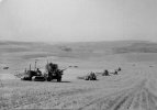 Wheat harvest combines on the Mel Hair ranch, Aug 5 1955 (1).JPG