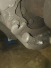 Hub brake shoes with broken studs.jpeg