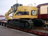 cat 328d lcr in lowboy.JPG